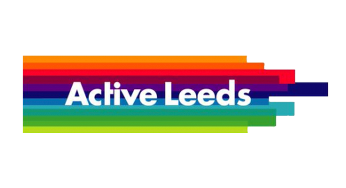 Active Leeds rainbow coloured logo