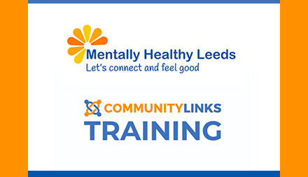 MHL and Community links logos for training delivered in partnership