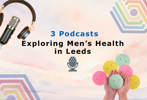 3 Podcasts for Men's Mental Health thumbnail.