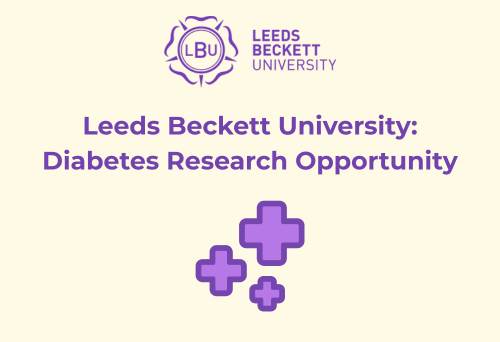 Leeds Beckett University: Diabetes Research Opportunity
