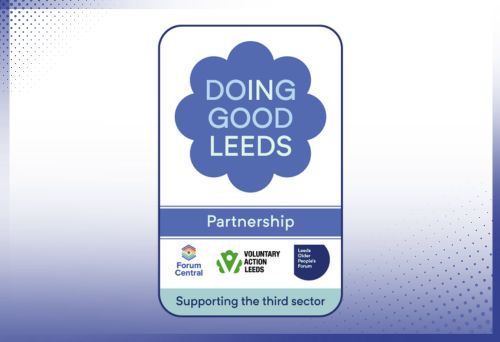 logo for the Doing good leeds partnership